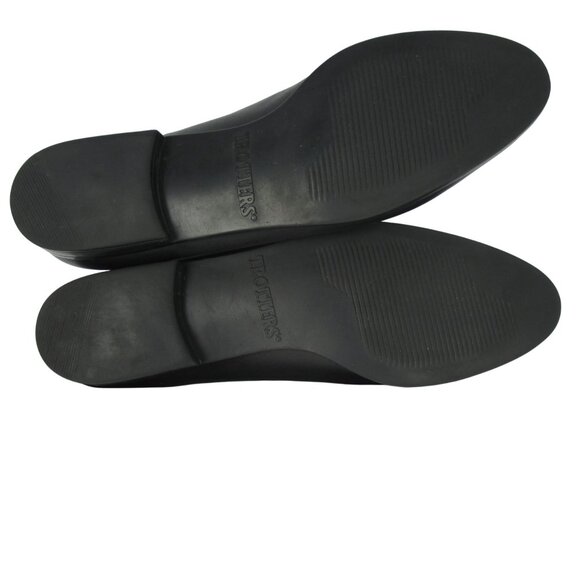 Trotters Women's Loafers Flats Black Leather Bow Relate Size 8S`Luxury Classic - Picture 5 of 8